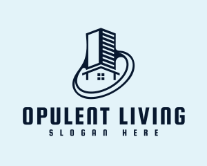 Premium Condominium Housing logo design