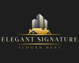 Elegant Real Estate logo design