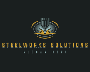 Industrial Laser Engraving logo design