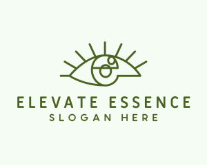 Eye Lashes Letter E logo