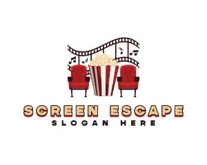 Cinema Chair Popcorn logo