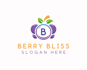 Grapes Berry Fruit logo