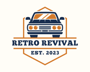 Retro Vintage Car logo