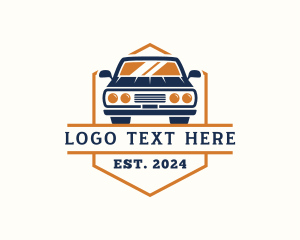 Retro Auto Car Logo