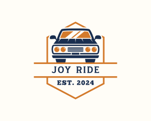 Retro Auto Car logo design