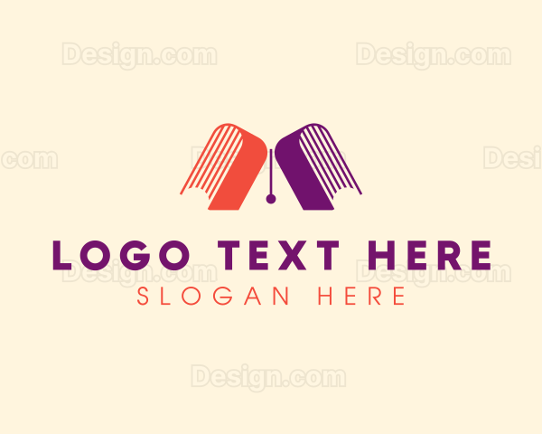 Pencil Book Folder Logo
