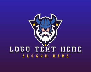 Viking Fighter Gaming Logo