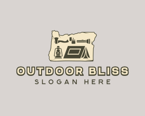 Oregon Outdoor Camping logo design