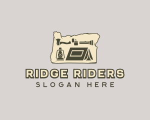 Oregon Outdoor Camping logo design