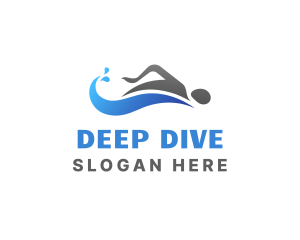 Swim Water Sports logo design