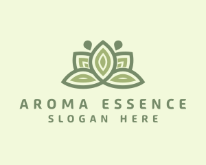 Human Wellness Nature logo design