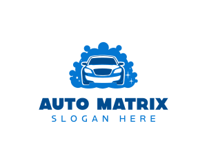 Auto Car Wash Detailing logo design