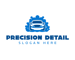 Auto Car Wash Detailing logo design