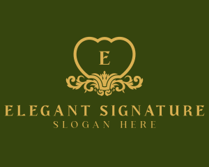 Elegant Wedding Styling logo design