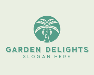 Palm Tree Farm logo design