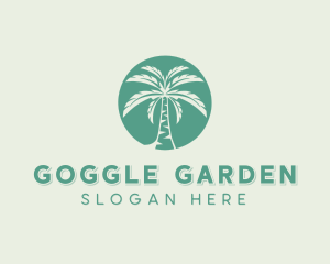 Palm Tree Farm logo design