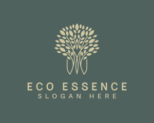 Natural Eco Tree logo design