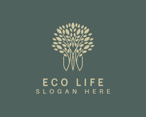 Natural Eco Tree logo design