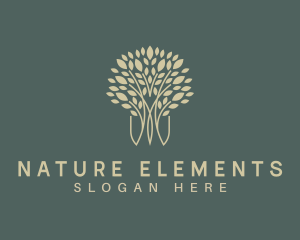 Natural Eco Tree logo design