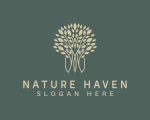 Natural Eco Tree logo design