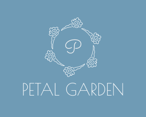 Floral Herbal Garden  logo design