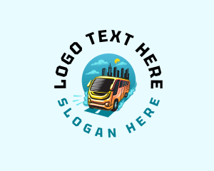 Shuttle Bus Transportation logo