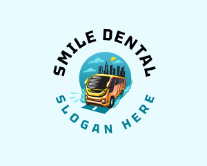 Shuttle Bus Transportation logo