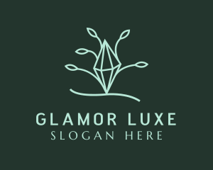 Luxe Diamond Nature logo design