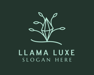 Luxe Diamond Nature logo design