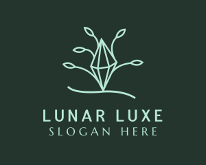 Luxe Diamond Nature logo design