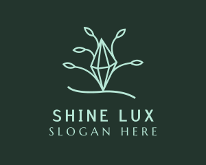 Luxe Diamond Nature logo design