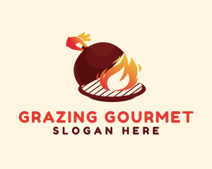 Fire Cook Restaurant logo design