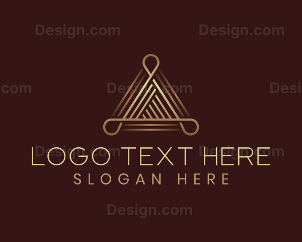 Luxury Pyramid Business Logo