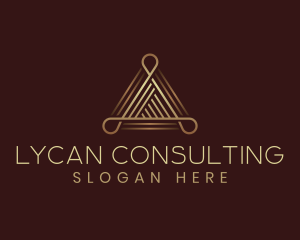 Luxury Pyramid Business  logo design