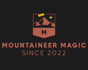 Mountain Hiking Trek logo design