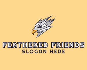 Geometrics Falcon Bird logo