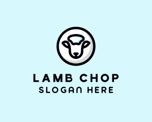 Livestock Sheep Animal  logo design