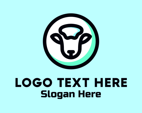 Lamb logo example 4