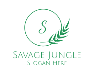 Natural Leaf Spa logo design