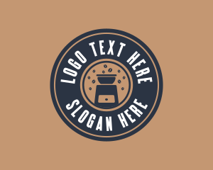Coffee Mixer Cafe logo