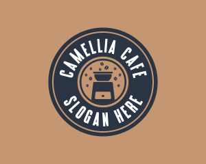 Coffee Mixer Cafe logo design