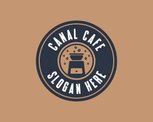 Coffee Mixer Cafe logo design