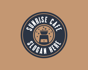 Coffee Mixer Cafe logo design