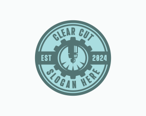 Mechanical Laser Machinery logo design