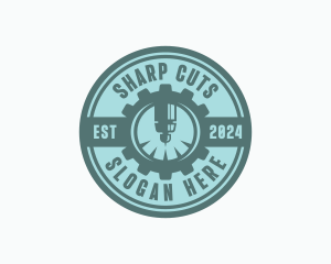 Mechanical Laser Machinery logo design