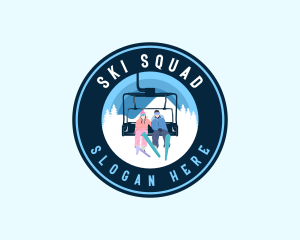 Ski Lift Gondola logo