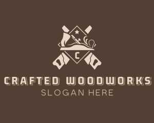 Carpentry Sculptor Woodwork logo