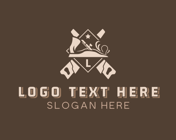 Carpentry Sculptor Woodwork logo