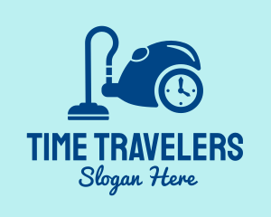 Hoover Cleaning Time  logo design