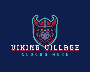 Viking Warrior Gaming logo design